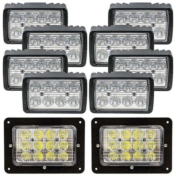 Aftermarket Complete Fits Case IH 91009300 SeriesSteiger LED Light Kit 2620-KM - main